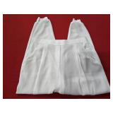 Sz M Elie Tahari White Lined Slacks w/Elastic
