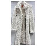 Sz 2 Saskia Chunky Knit Hooded Cardigan Coat