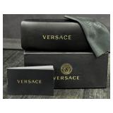 Versace Eyeglass Sunglass Hard Black Case With