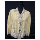 Vintage Roberto Cavalli Yellow Cotton Blend