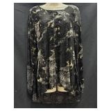 Sz M Sno Skins Blouson Top