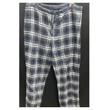 Sz L Tommy Hilfiger Plaid Flannel Sleepwear Pants
