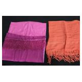 Kenneth Cole Pink Silk Ombre Scarf & Love Quotes