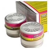 (2) NEW Sealed MSA GME-P100 Combination Filters