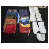 (13) Silk Handkerchiefs & (7) Cotton Handkerchiefs