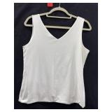Sz: M, Cache White Tank