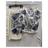 Sz: 10, Laundstrom Collection, Shirt & Scarf