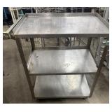 24"x16"x31.5" Multi-Tier SS Utility Cart