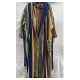 Sz: L, Hooded Mens Bath Robe