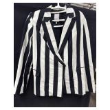 Sz: 8, Robert Rodriguez, Black & White Blazer