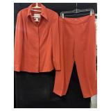 Sz: 8, Votre Nom, Wool 2 Piece Pantsuit Set
