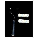 Mini Paint Roller Kit w/2 Roller Covers