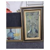 (2) Very Old Oil On Canvas