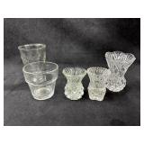 (5) Mini Glass Vases