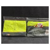 (2) XL, HI-Visibility Performance Work Vest