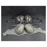(2) Sz 36DDD Victoria Secret Bras