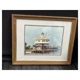 Drum Point Lighthouse MD Photograph Framed