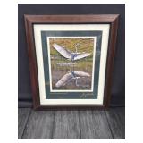 Signed Mutual Admiration Wildlife Print 15"x17"