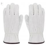 (1pr) XL Heavy Duty Cowhide Leather Work Gloves