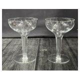 VTG Hollow Stem Champagne Glasses