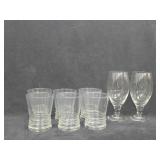 (8) Assorted Glassware