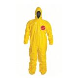 (1suit) DuPont Tychem 2000 Coveralls Sz 4X
