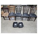 (5) Chairs & (2) Booster Seats