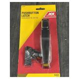 NEW Ace Black Push Button Latch Fits 3/4ï¿½ to 1