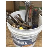 1 Gallon Bucket with Various Tools