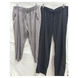 (2) Sz M Drawstring Waist Pants