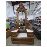 Unique Antique Walnut American Renaissance