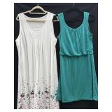 (2) Sz M Prana Sleeveless Dresses