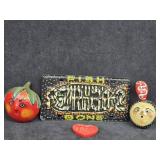 Vanity Fish Bone License Plate, (2) Decorative