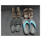 (1) Sz 8 Sketcher Sandals, (1) Sz 7.5 Rockport