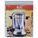 NIB 45 Cup Stainless Coffee Urn
