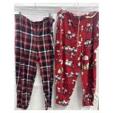 (2) Sz XL Pajama Pants