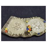 Goebel Hummel Ceramic Grass Display Base,