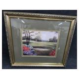 17"ï¿½15" Golf Course Vista Green Print by Christa