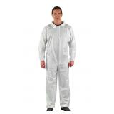 (1) Case of 25 Sz LG Ansell Edge 67200 Coveralls