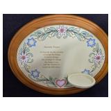 "Serenity Prayer Plaque" manufactured by Goebel