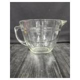 VTG Anchor Hocking 2 Quart Glass Measuring Bowl