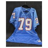 Sz Large New Houston Oilers Ray Childress Jersey