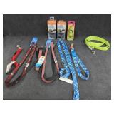 NWT (4) Leashes, (3) Collars, (2) Muzzles & P
