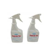 (2) Sanicare TBX Spray Disinfectant Cleaner