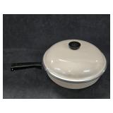 Vintage Club Cast Aluminum 12" Skillet w/Lid