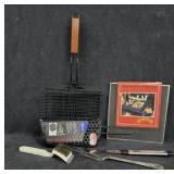 Grill Baskets, Topper, Brush & Utensils
