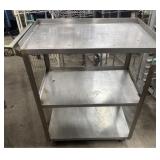 24"x16"x31.5" Multi-Tier SS Utility Cart
