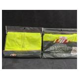 (2) XL, HI-Visibility Performance Work Vest