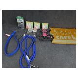 NWT Rope Leash, Harness, Collars, Socks, Muzzle,