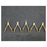 Set of (5) Craftsman Precision Plier Set